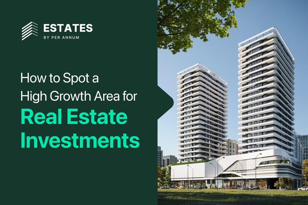 How to Find a High Growth Area for Real Estate Investments
