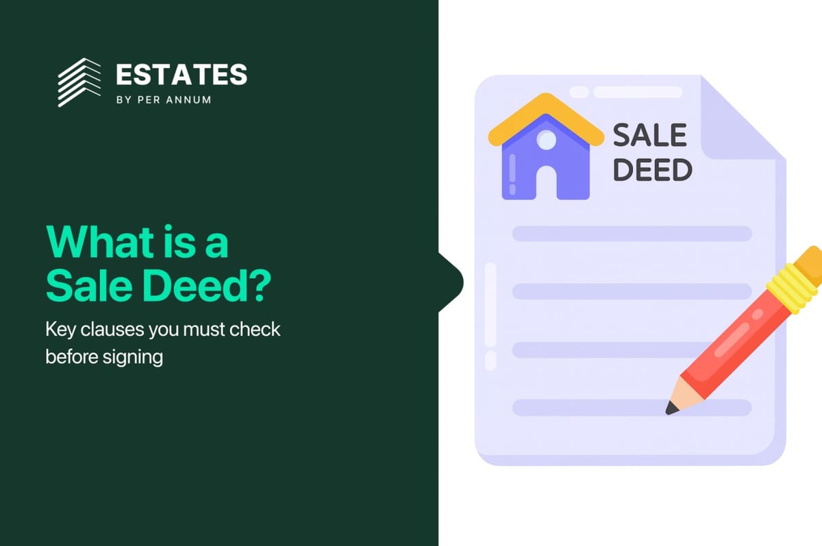 What is a Sale Deed? Key clauses you must check before signing