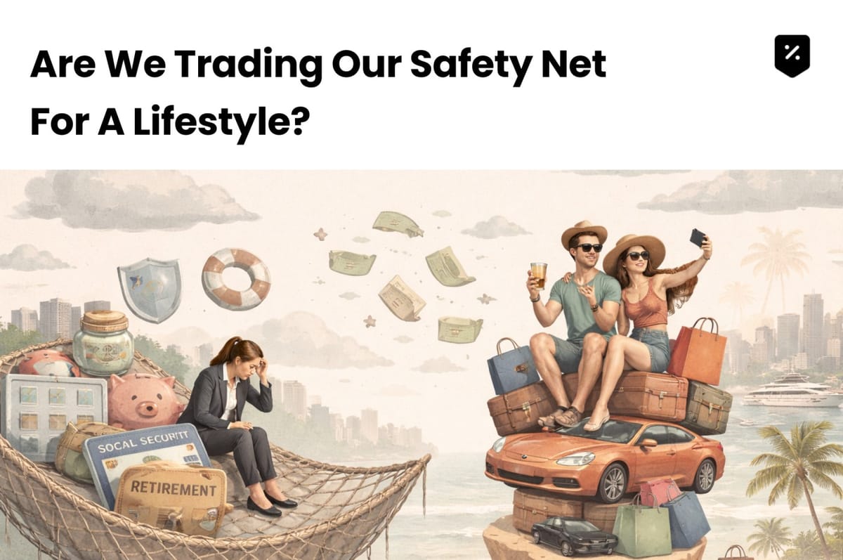 Are We Trading Our Safety Net For A Lifestyle?