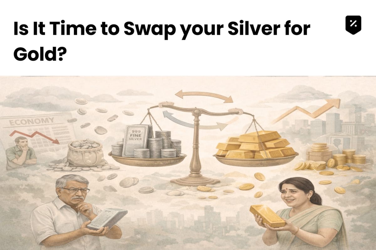 Is It Time to Swap Your Silver For Gold?