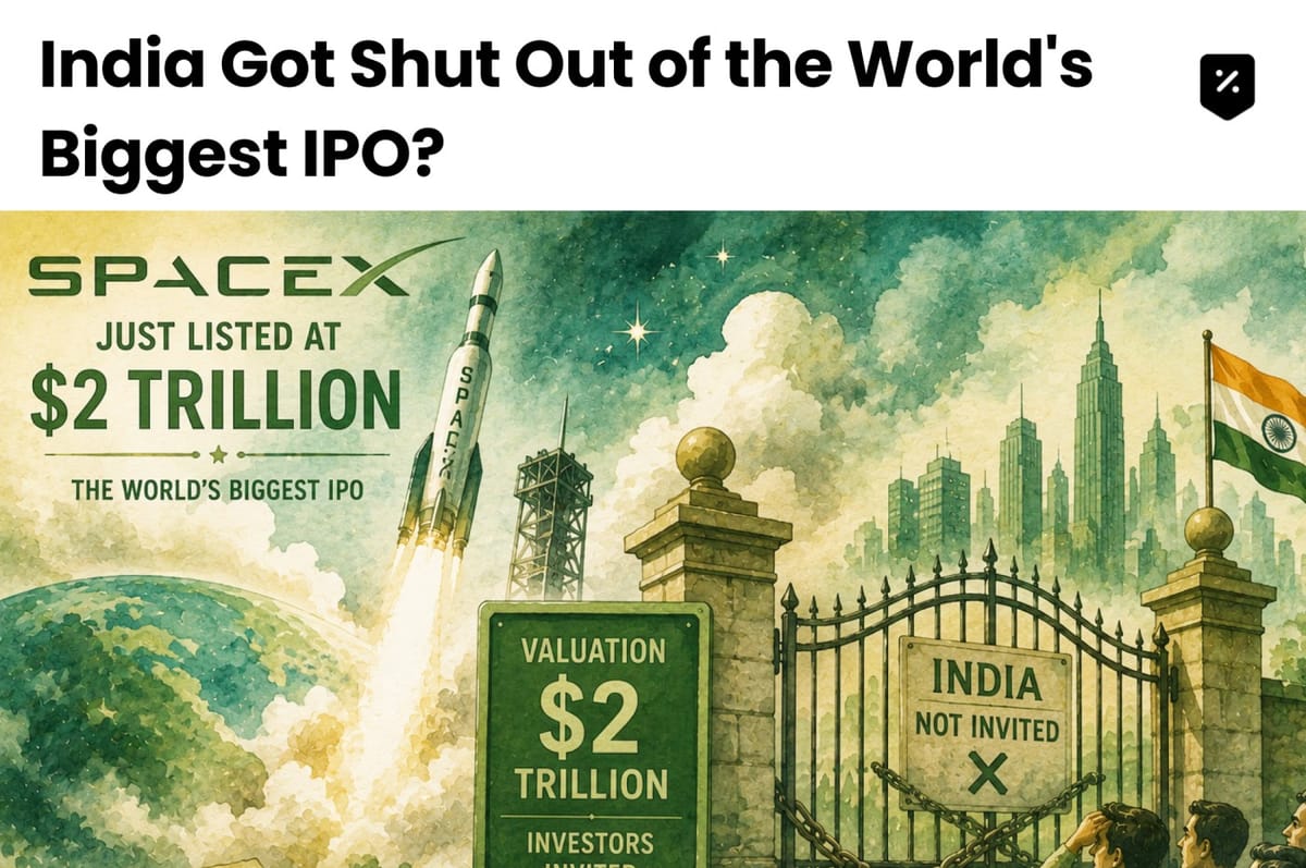 India Got Shut Out of the World's Biggest IPO?