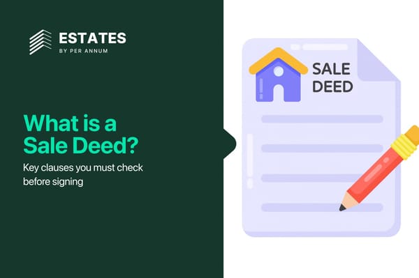 What is a Sale Deed? Key clauses you must check before signing