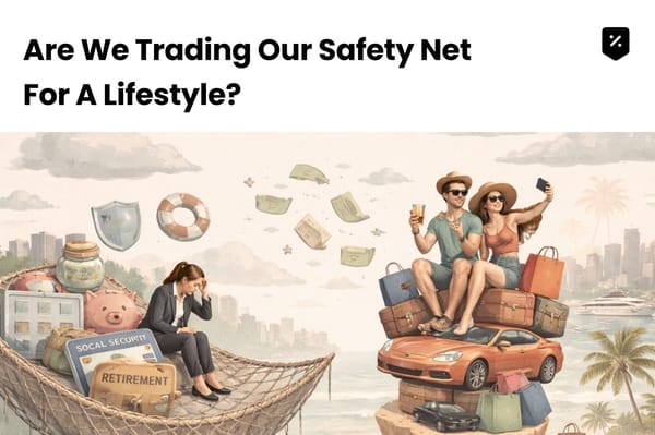Are We Trading Our Safety Net For A Lifestyle?