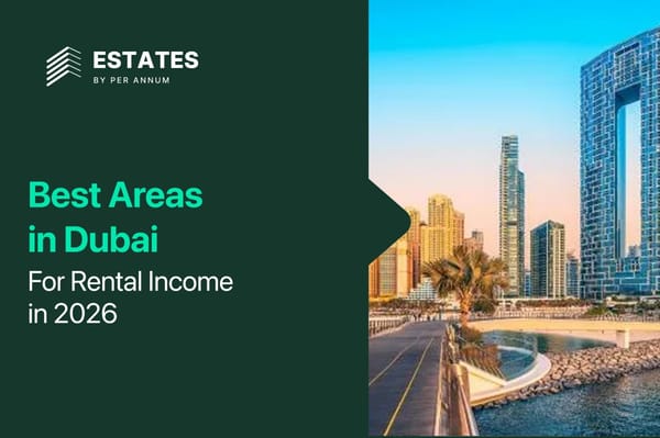 Best Areas in Dubai for Rental Income in 2026