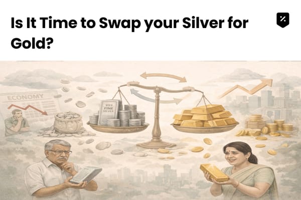 Is It Time to Swap Your Silver For Gold?