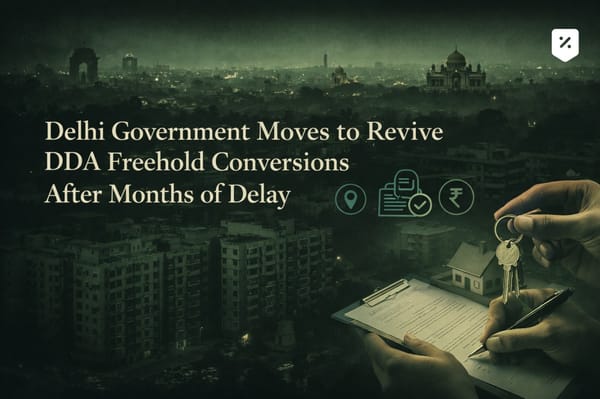 Delhi Government Moves to Revive DDA Freehold Conversions After Months of Delay