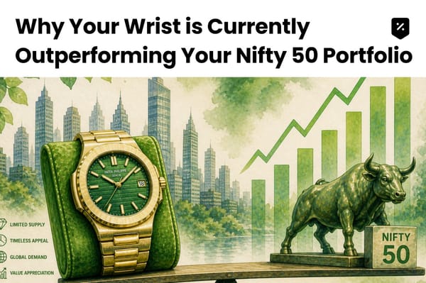 Why Your Wrist is Currently Outperforming Your Nifty 50 Portfolio