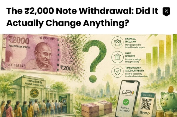 The ₹2,000 Note Withdrawal: Did It Actually Change Anything?