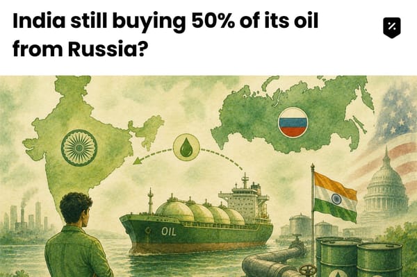 India still buying 50% of its oil from Russia?