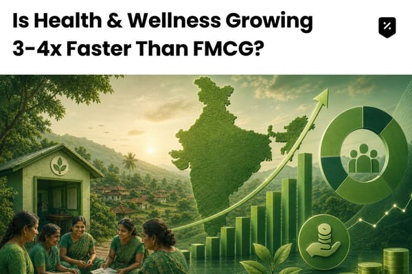 Is Health & Wellness Growing 3-4x Faster Than FMCG?