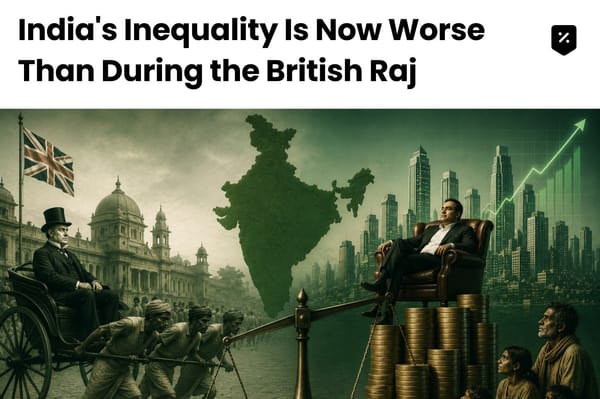 India's Inequality Is Now Worse Than During the British Raj